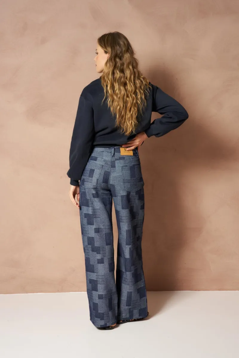 Lofty Manner | Broek | Blauw | Pant Inoa 4 Lofty Manner Lofty Manner | Broek | Blauw | Pant Inoa