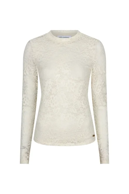 Lofty Manner Lofty Manner | Kanten top | Wit | Top Irea