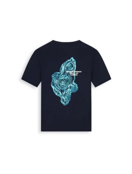 Pure Path Pure Path | T-shirt | Blauw | Tree Trunk T-shirt