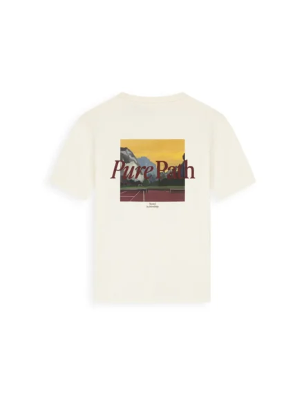 Pure Path Pure Path | T-shirt | Wit | Landscape View T-shirt