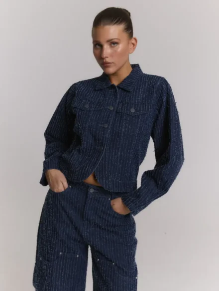 Refined Department Refined Department | Jack denim | Blauw | Ayla Jacket