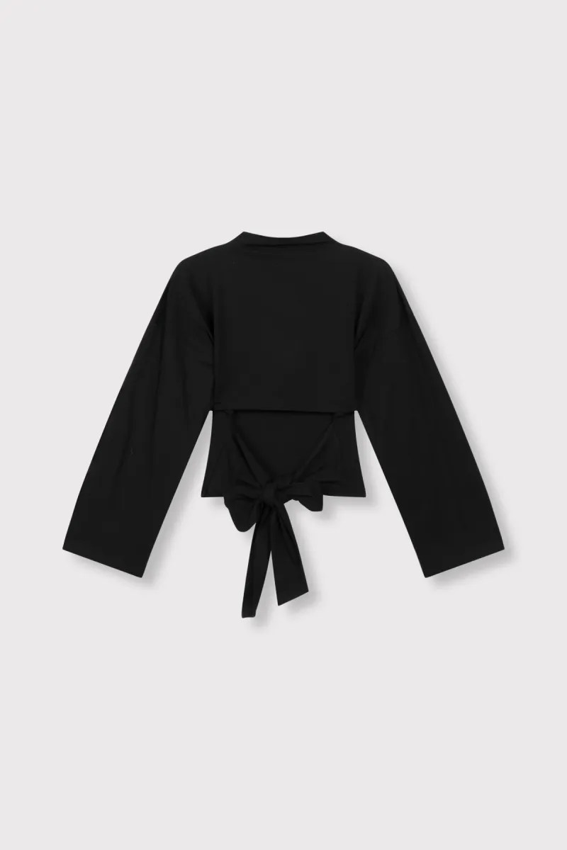 Refined Department | Longsleeve | Zwart | Feather Longsleeve 4 Refined Department Refined Department | Longsleeve | Zwart | Feather Longsleeve