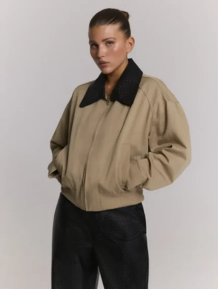 Refined Department Refined Department | Jas kort | Beige | Jotti Bomber