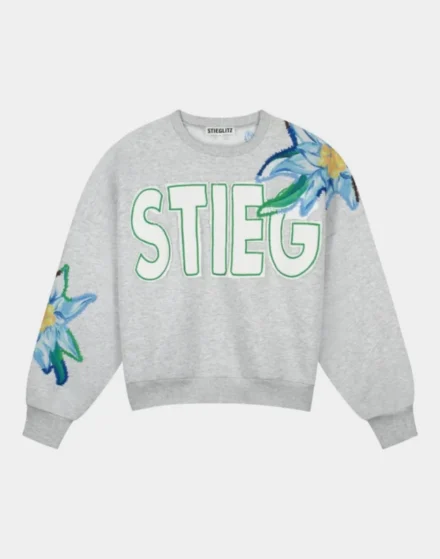 Stieglitz Stieglitz | Sweater | Grijs | ELiza oversized sweater