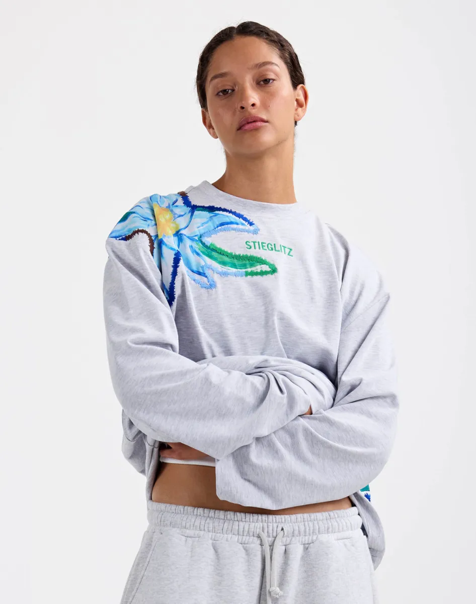 Stieglitz | Longsleeve | Grijs | Eliza wide skate longsleeve 5 Stieglitz Stieglitz | Longsleeve | Grijs | Eliza wide skate longsleeve