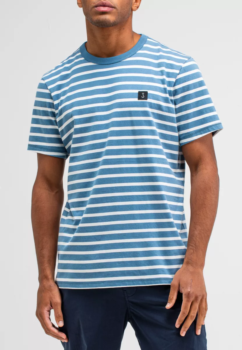 butcher of blue | T-shirts | Groen streep | classic stripe tee 6 butcher of blue butcher of blue | T-shirts | Groen streep | classic stripe tee