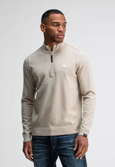 butcher of blue butcher of blue | Clifden Halfzip | Beige |