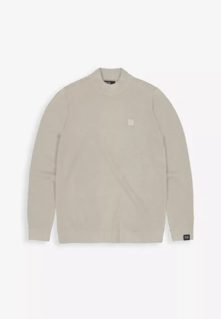 butcher of blue butcher of blue | Truien wol | Lichtbeige | Clifden Mock