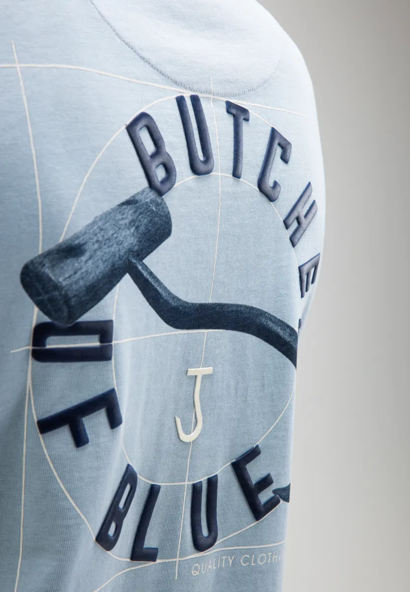 butcher of blue | T-shirt | Blauw | M2614036 3 butcher of blue butcher of blue | T-shirt | Blauw | M2614036