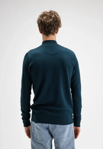 butcher of blue butcher of blue | Trui half zip | Blauw | M2626027