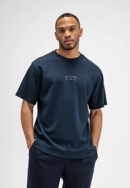 butcher of blue butcher of blue | T-shirt | Blauw | mercer layer loose tee