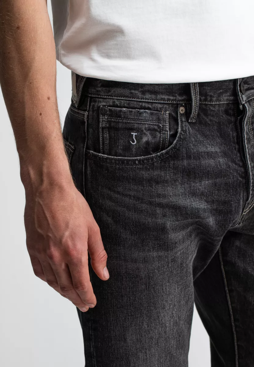 butcher of blue | Denim stretch | Zwart | M2521021 | Stockton Straight Dusk Denim 7 butcher of blue butcher of blue | Denim stretch | Zwart | M2521021 | Stockton Straight Dusk Denim