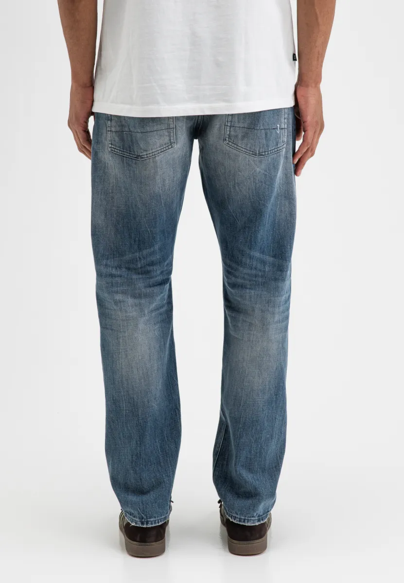 butcher of blue | Jeans | Blauw | Stockton Straight Fog Denim 3 butcher of blue butcher of blue | Jeans | Blauw | Stockton Straight Fog Denim