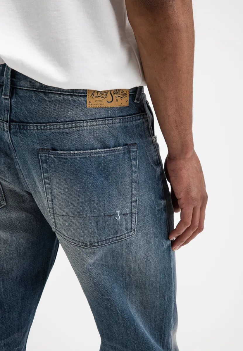 butcher of blue | Jeans | Blauw | Stockton Straight Fog Denim 6 butcher of blue butcher of blue | Jeans | Blauw | Stockton Straight Fog Denim
