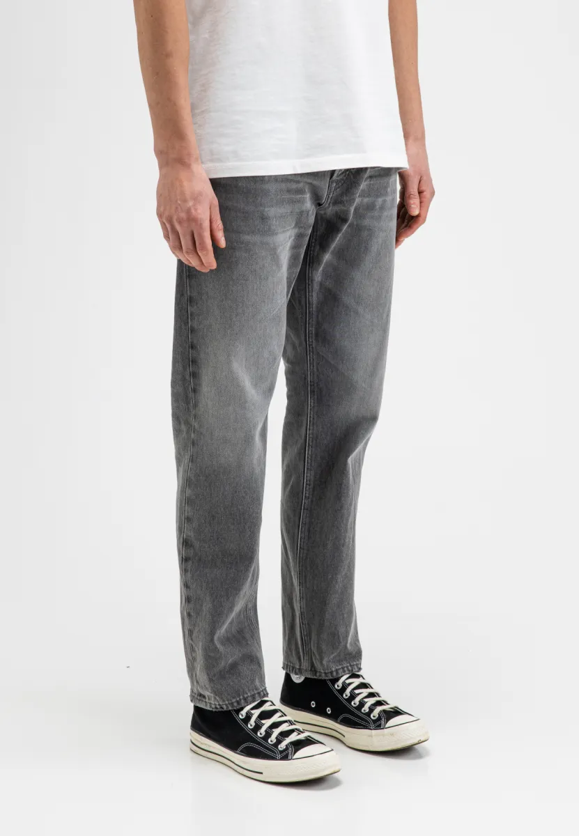 butcher of blue | Jeans | Zwart | Stockton Straight Smoke Denim 3 butcher of blue butcher of blue | Jeans | Zwart | Stockton Straight Smoke Denim