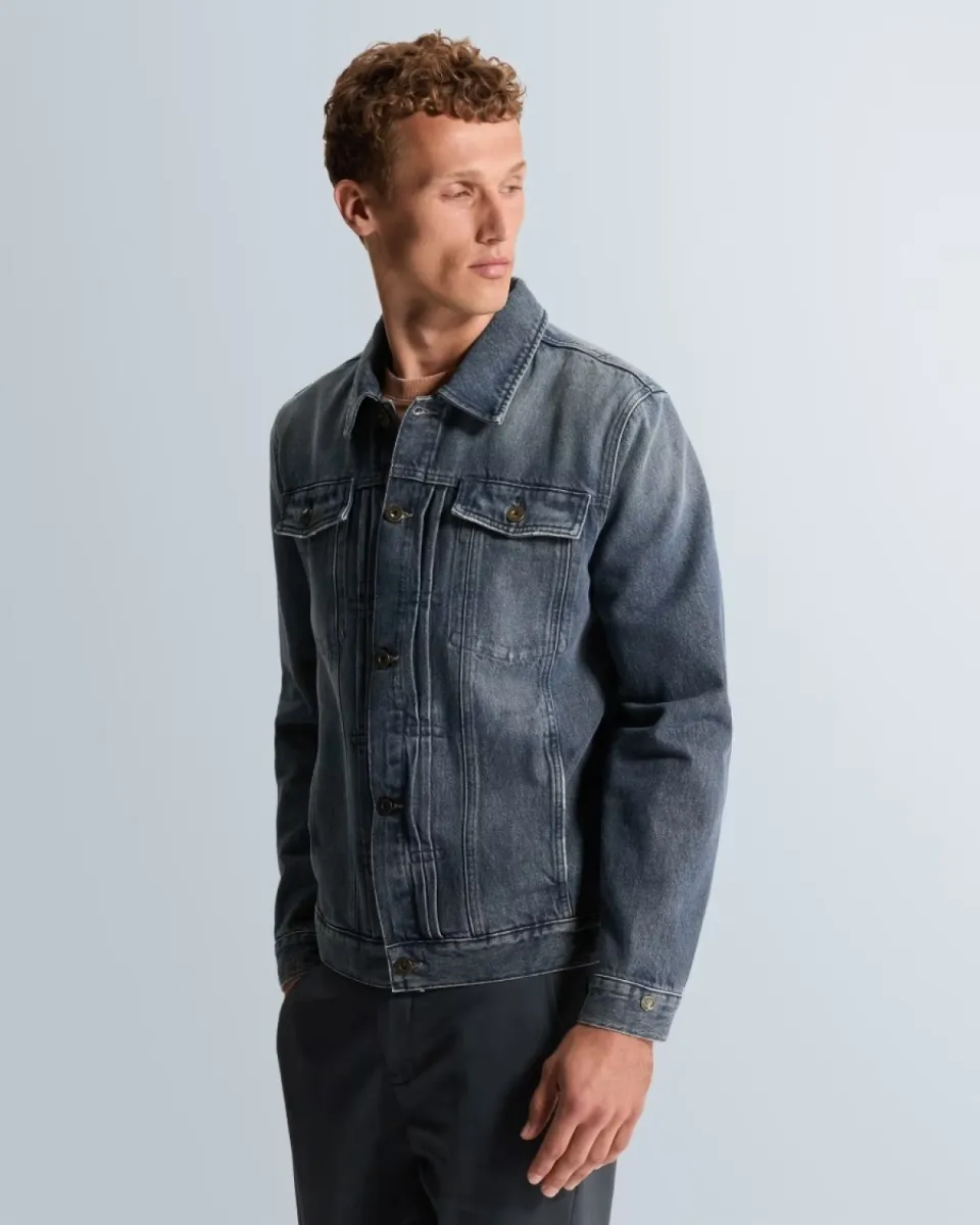 Cast Iron | Denim Jacket | Blauw | CDJ2608100 3 Cast Iron Cast Iron | Denim Jacket | Blauw | CDJ2608100