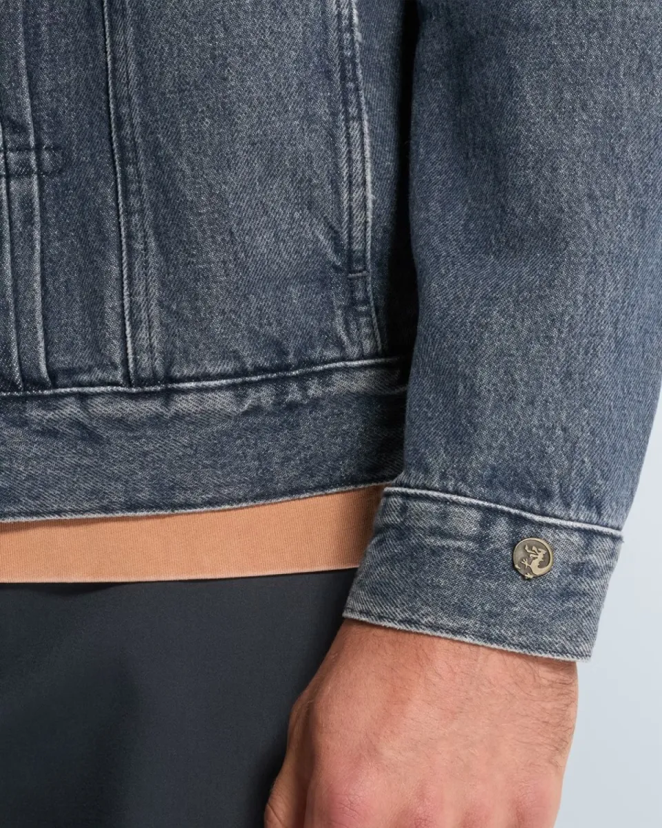 Cast Iron | Denim Jacket | Blauw | CDJ2608100 7 Cast Iron Cast Iron | Denim Jacket | Blauw | CDJ2608100
