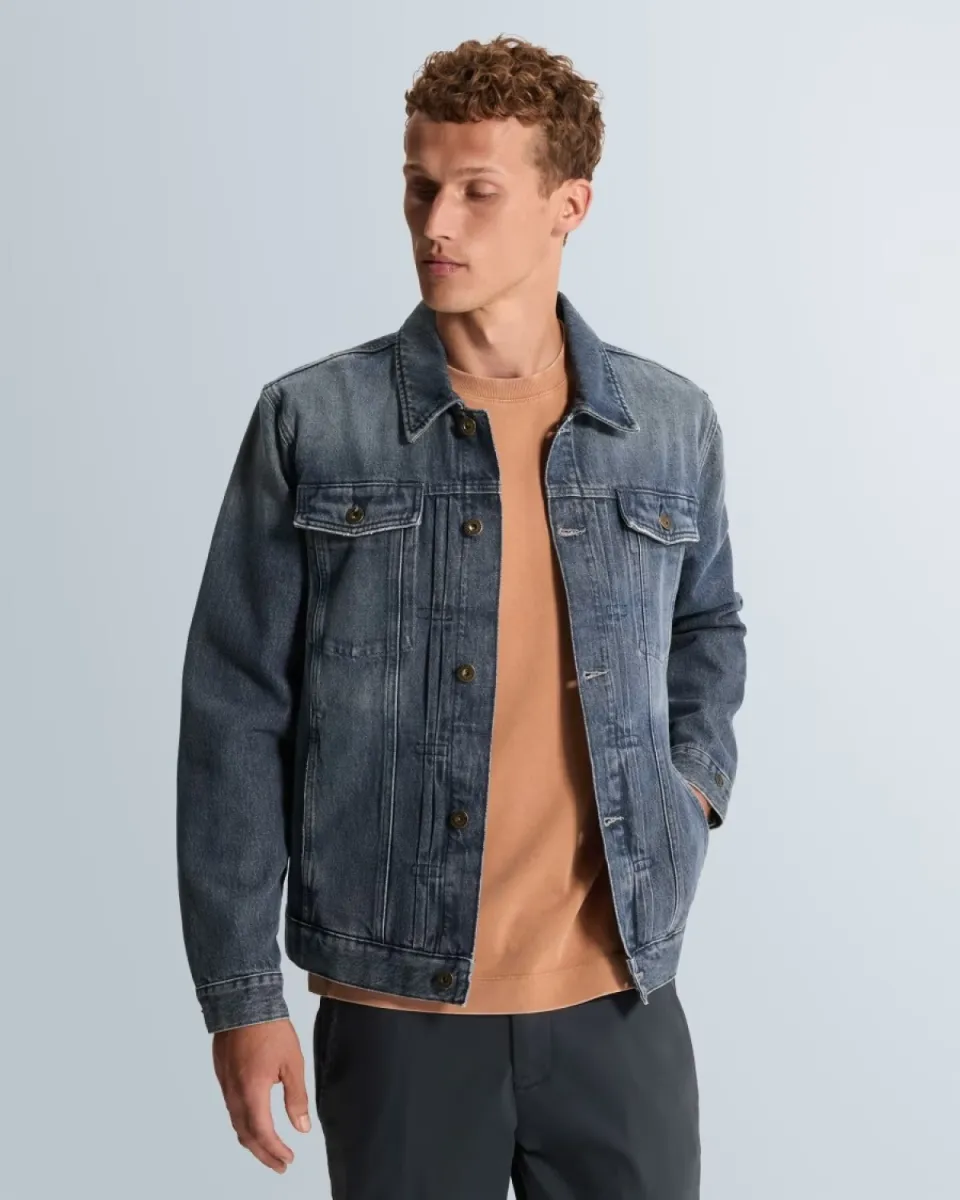 Cast Iron | Denim Jacket | Blauw | CDJ2608100 1 Cast Iron Cast Iron | Denim Jacket | Blauw | CDJ2608100