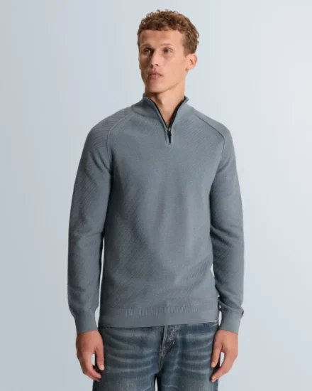 Cast Iron Cast Iron | Pullover Half Zip | Blauw | CKW2608302