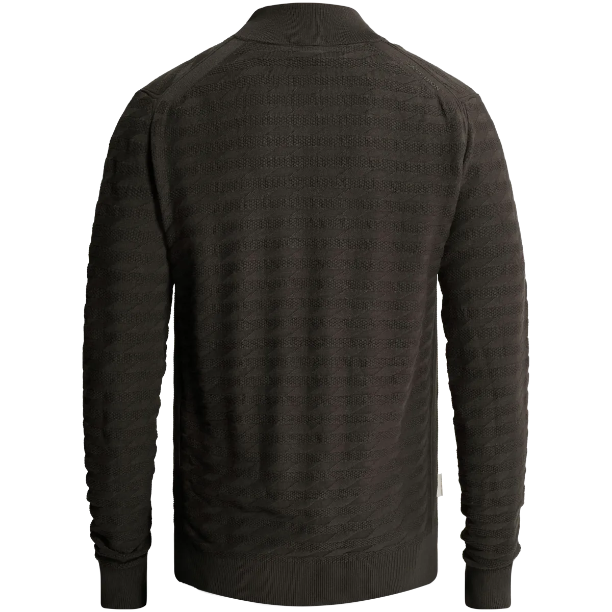Cast Iron | Trui met half zip | Zwart | CKW2609316 2 Cast Iron Cast Iron | Trui met half zip | Zwart | CKW2609316