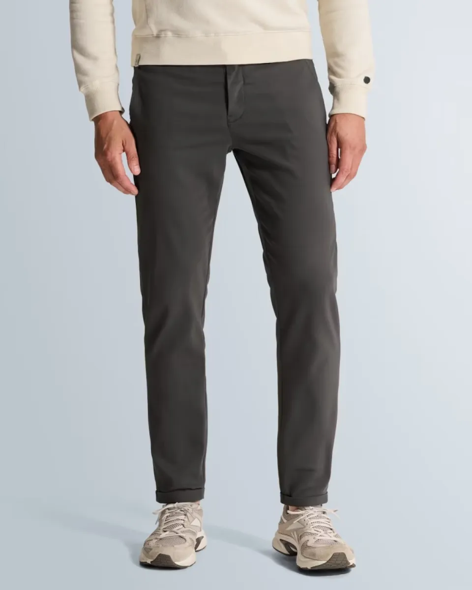 Cast Iron | Cyclas Tapered Fit Chino | Zwart | CTR2608610 3 Cast Iron Cast Iron | Cyclas Tapered Fit Chino | Zwart | CTR2608610