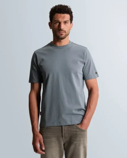 Cast Iron Cast Iron | T-shirt Relaxed Fit | Blauw | CTSS2608513