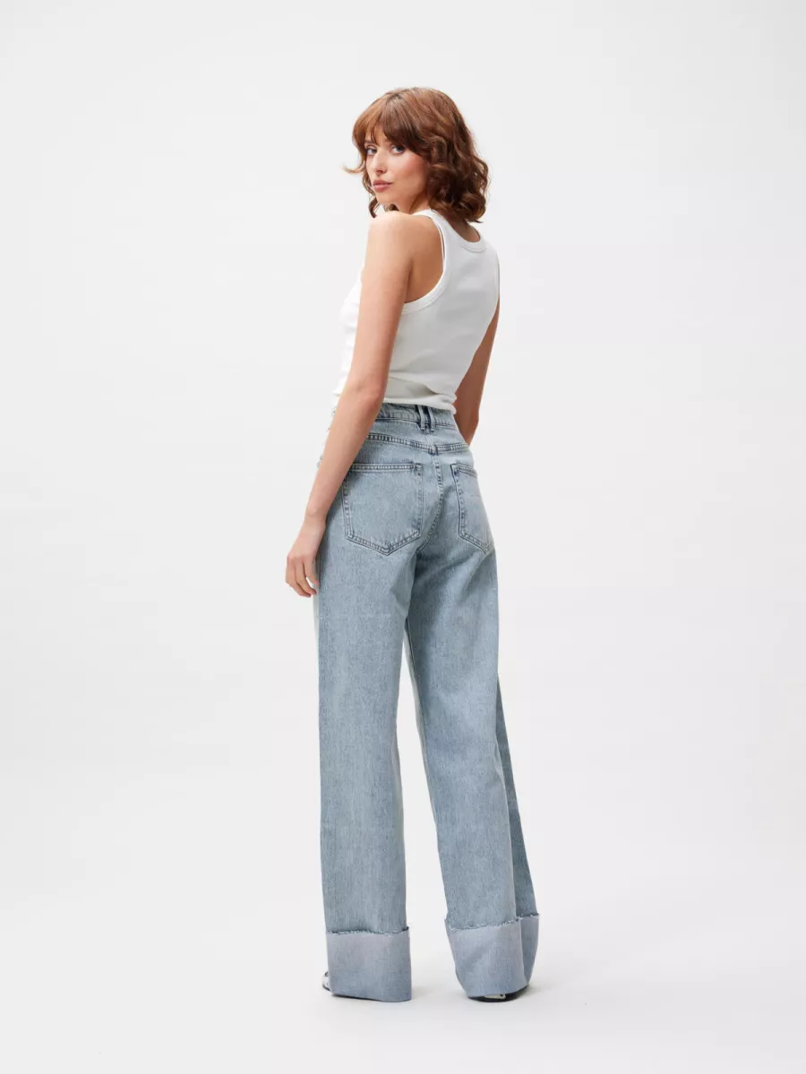 Catwalk Junkie | Denim | Blauw | Loose with fold 5 Catwalk Junkie Catwalk Junkie | Denim | Blauw | Loose with fold
