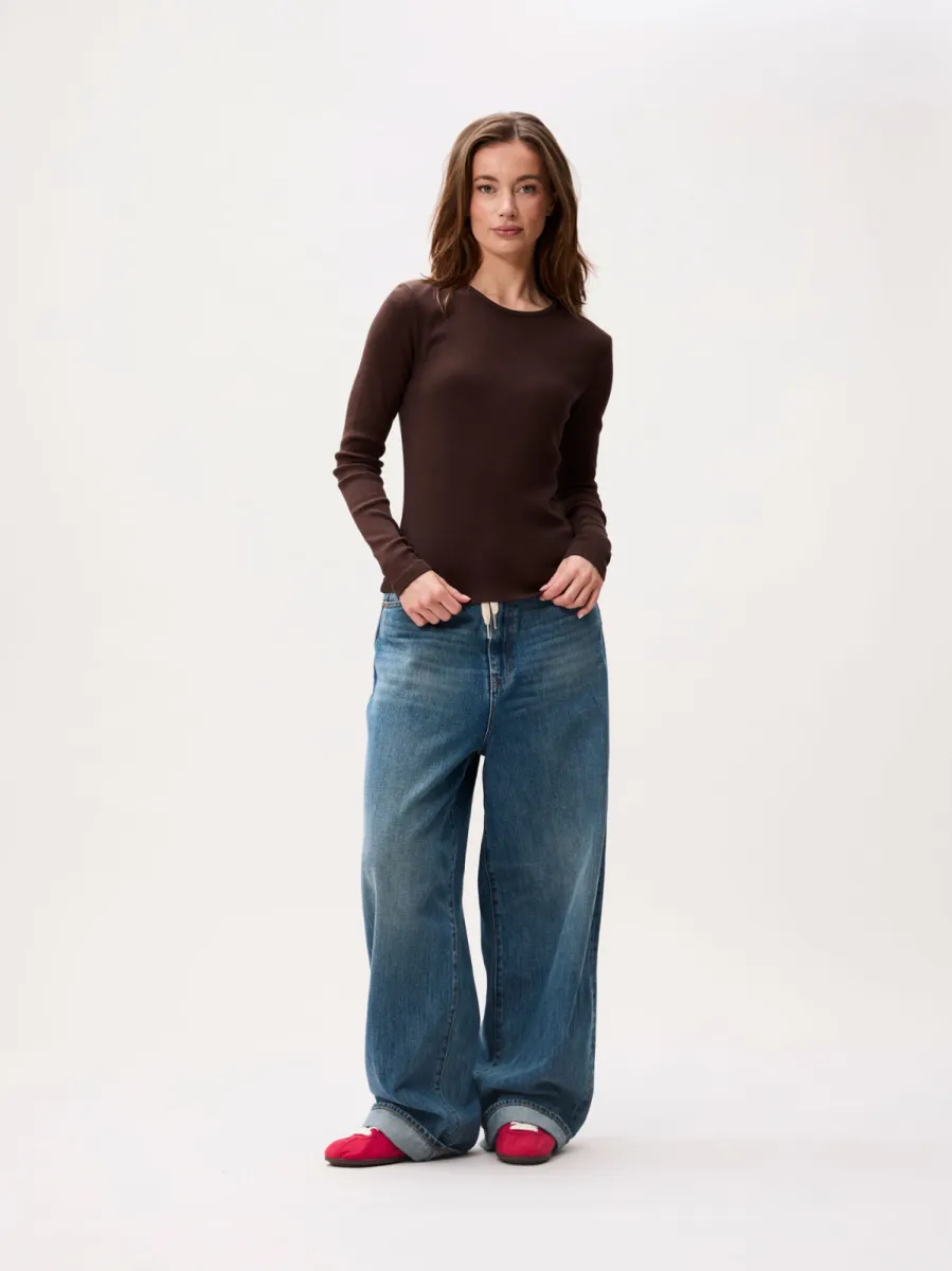Catwalk Junkie | Longsleeve | Bruin | Rib Long Sleeve 3 Catwalk Junkie Catwalk Junkie | Longsleeve | Bruin | Rib Long Sleeve
