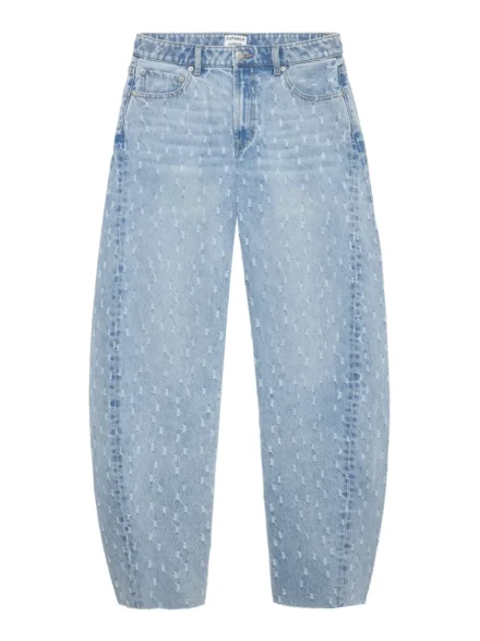 Catwalk Junkie Catwalk Junkie | Barrel jeans | Blauw | Scratched super barrel