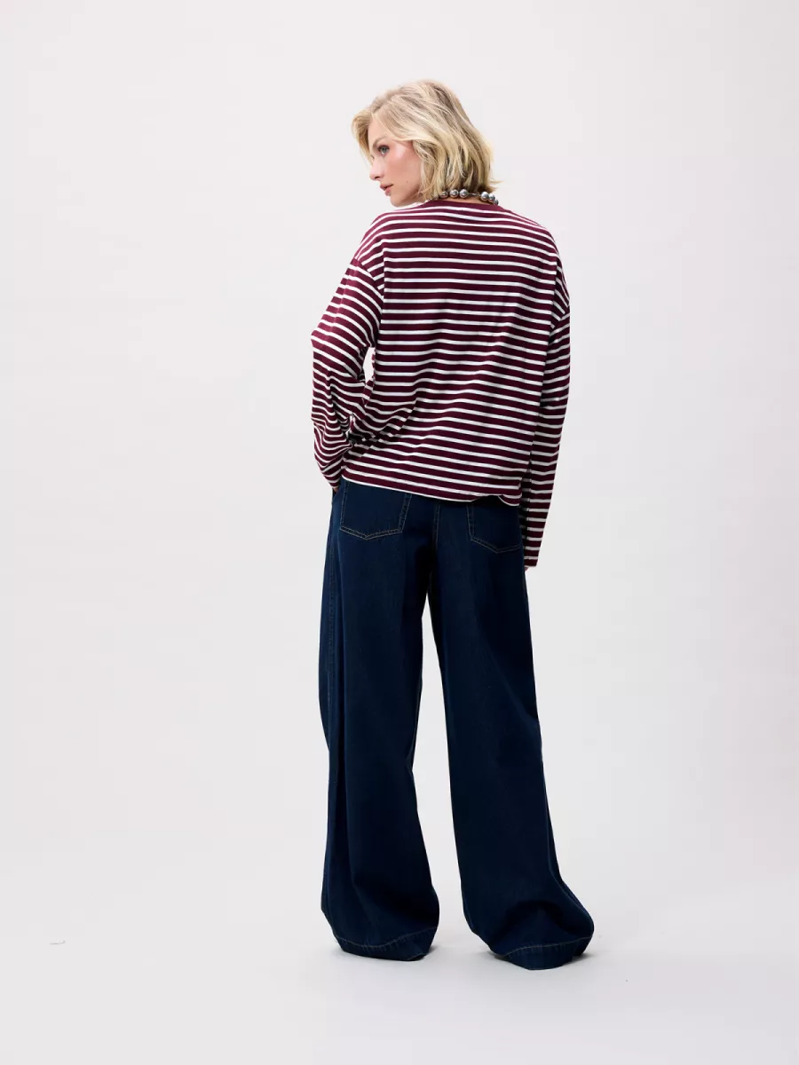 Catwalk Junkie | Longsleeve | Rood | Striped Long Sleeve 4 Catwalk Junkie Catwalk Junkie | Longsleeve | Rood | Striped Long Sleeve