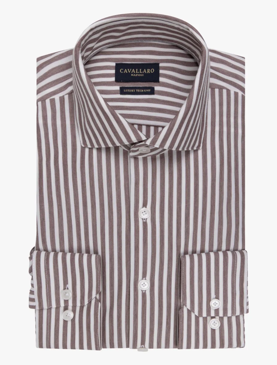 Cavallaro | Overhemd Compacto | Bruin | 110265002 1 Cavallaro Cavallaro | Overhemd Compacto | Bruin | 110265002