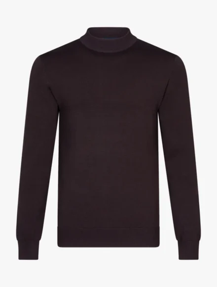 Cavallaro Cavallaro | Milacio Turtle Neck Pullover | Bruin | 118265005