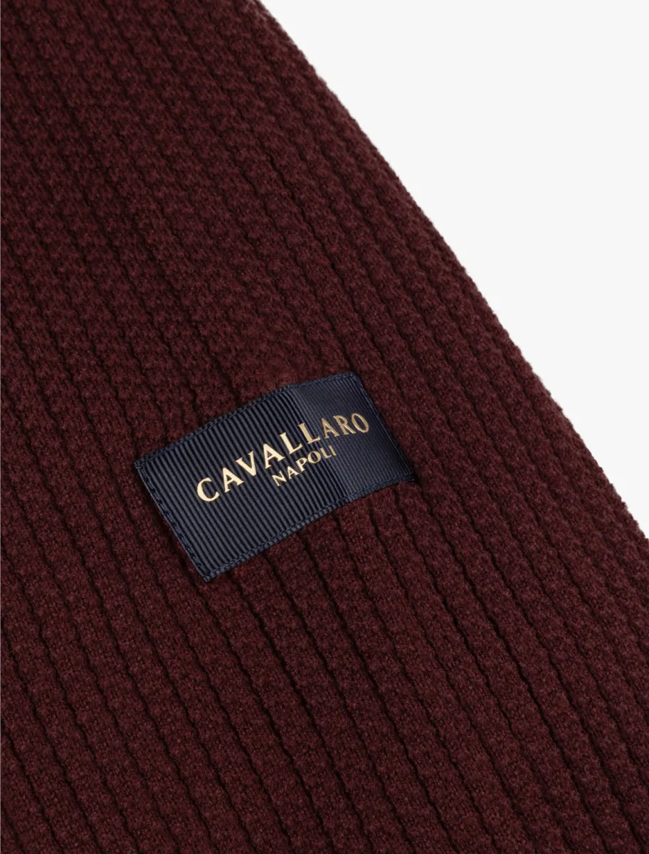 Cavallaro | Trui half zip | Tomuro | Rood | 118265016 3 Cavallaro Cavallaro | Trui half zip | Tomuro | Rood | 118265016