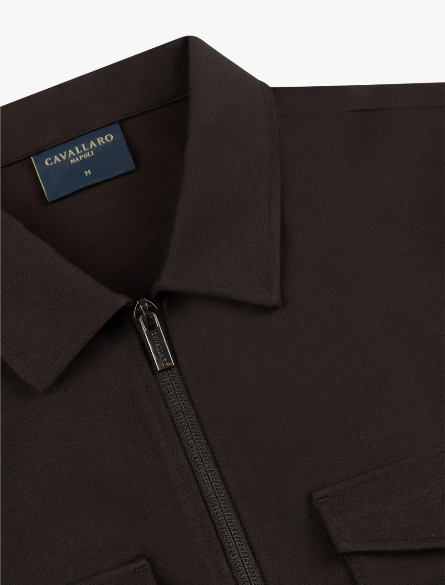 Cavallaro | Overshirt | Bruin | Zeradino Overshirt 3 Cavallaro Cavallaro | Overshirt | Bruin | Zeradino Overshirt