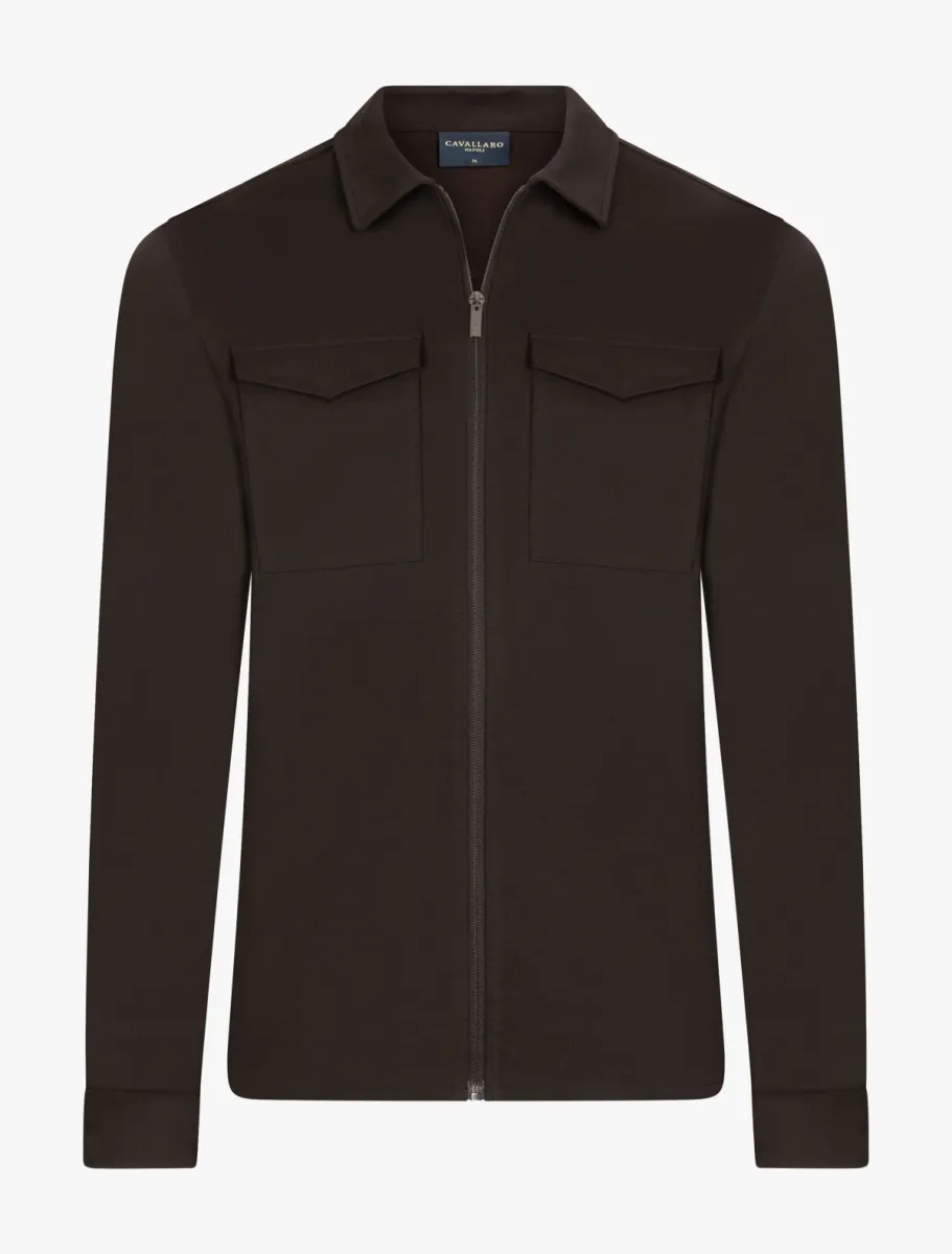 Cavallaro | Overshirt | Bruin | Zeradino Overshirt 1 Cavallaro Cavallaro | Overshirt | Bruin | Zeradino Overshirt