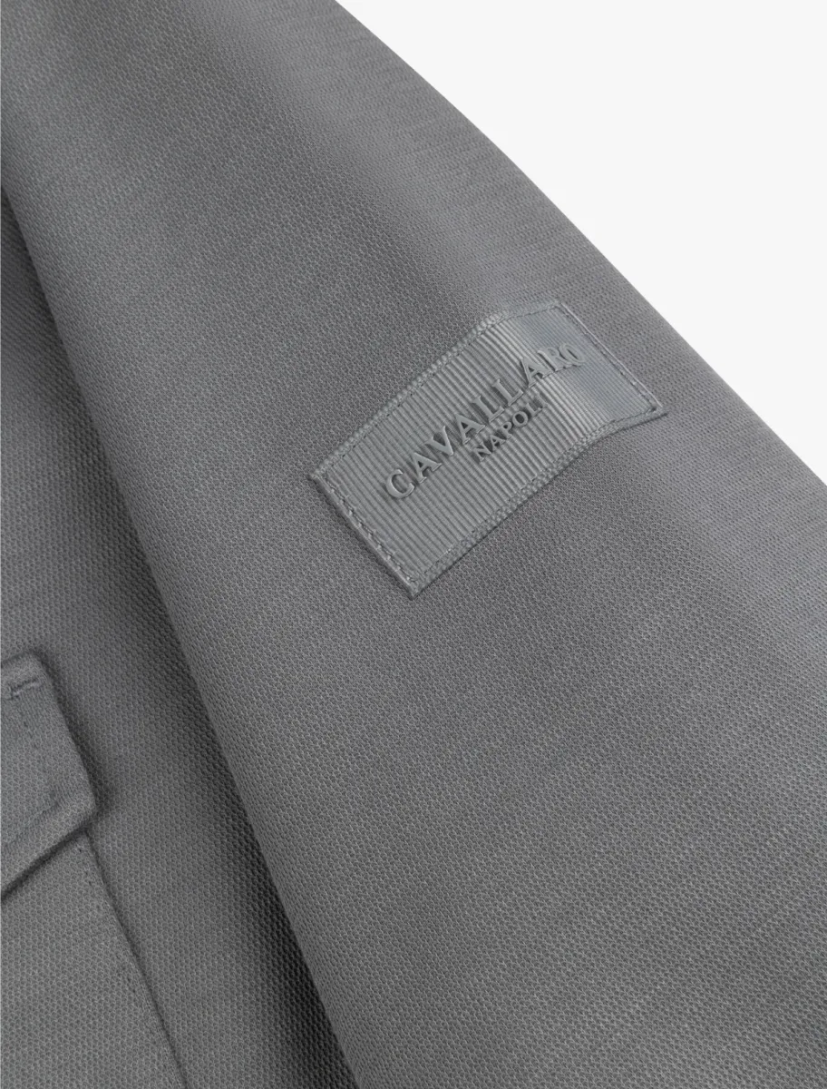 Cavallaro | Overshirt | Grijs | Zeradino overshirt 4 Cavallaro Cavallaro | Overshirt | Grijs | Zeradino overshirt