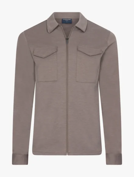 Cavallaro Cavallaro | Zeradino Overshirt | Bruin | 123265031