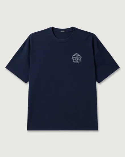 Denham Denham | T-shirt | Blauw | lines ss tee