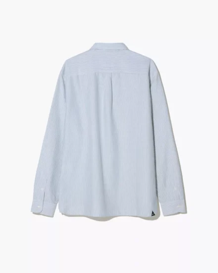 Denham Denham | Overhemd katoen | Groen | scissor button down shirt