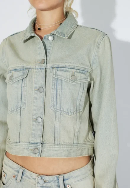 Dr Denim Dr Denim | Jack denim | Bleached | Becky jacket