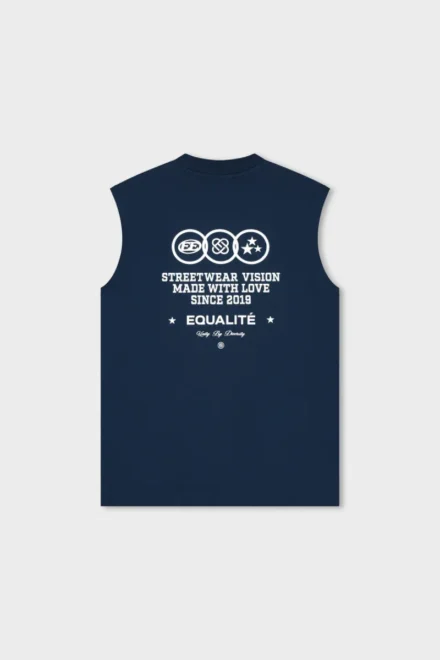 Equalité Equalité | Singlet | Donkerblauw | universe tanktop