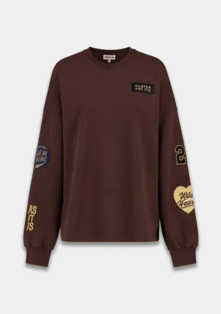 Harper and Yve Harper and Yve | Sweater | Bruin | Patch-SW
