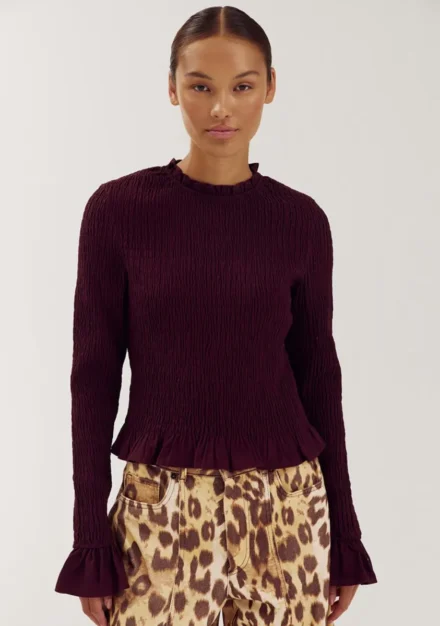 Harper and Yve Harper and Yve | Top lange mouw | Rood | Veerle-LS