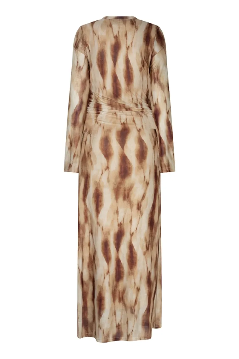Lofty Manner | Jurk lang | Beige | Dress Isani 3 Lofty Manner Lofty Manner | Jurk lang | Beige | Dress Isani