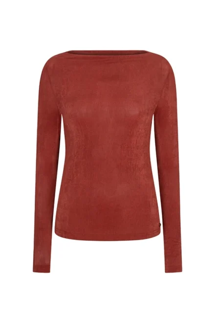 Lofty Manner Lofty Manner | Top lange mouw | Rood | Top Ilen