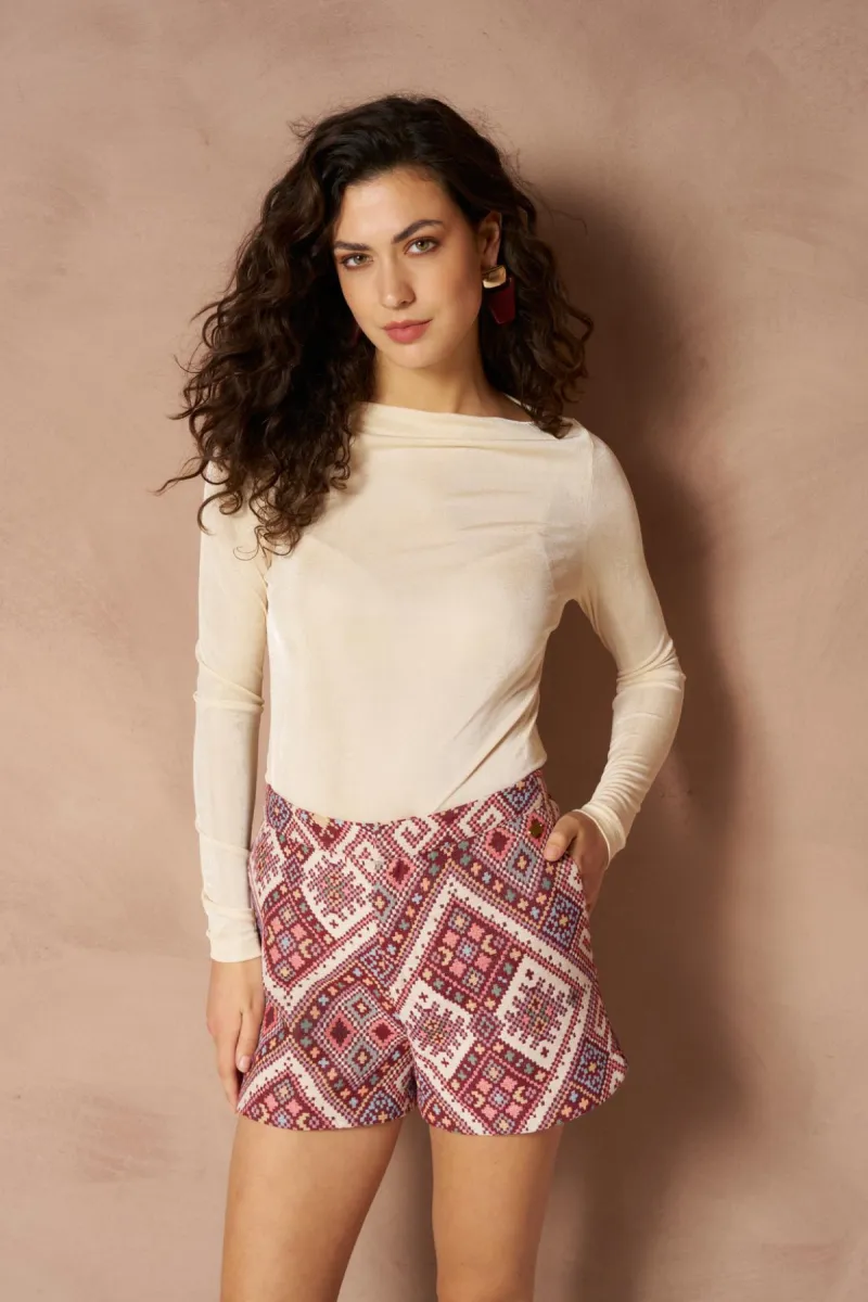 Lofty Manner | Top lange mouw | Wit | Top Ilen 2 Lofty Manner Lofty Manner | Top lange mouw | Wit | Top Ilen