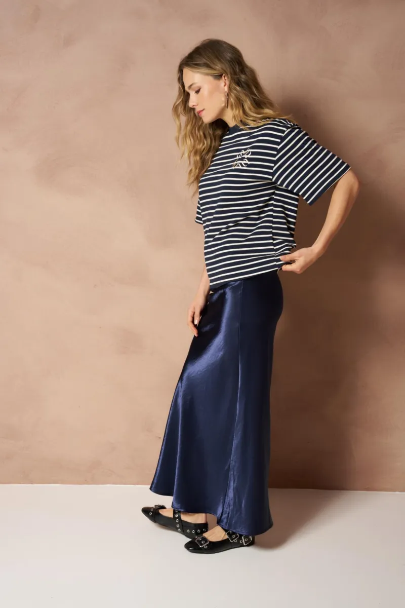 Lofty Manner | T-shirt | Blauw | Tshirt Imm 4 Lofty Manner Lofty Manner | T-shirt | Blauw | Tshirt Imm