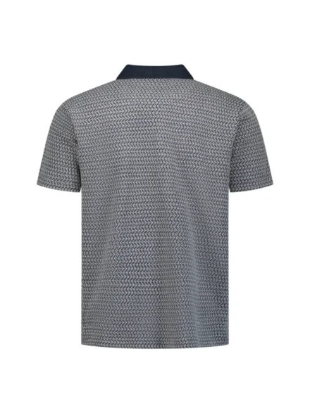 No Excess No Excess | Polo | Blauw dessin | 31380315