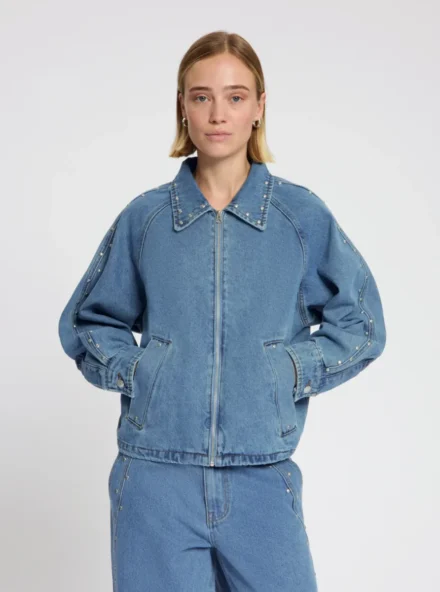 Nous Sommes Nous Sommes | Spijkerjas | Blauw | Harlow Denim Jacket