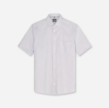 Olymp Olymp | Overhemd korte mouw | Wit | Modern Fit 1262/12/27